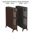 CI-RG-4-D-16-17 - Royal Georgian 4 Column Cast Iron Radiator H357mm x W2426mm CI-RG-4-D-16-17 - Royal Georgian 4 Column Cast Iron Radiator H357mm x W2426mm